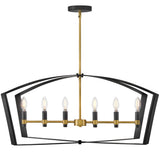 Sammi Linear Suspension Black By Lark Living - Side View6