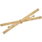 Sammi Linear Suspension Lacquered Brass By Lark Living - Down View