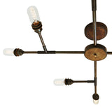San Felipe 8 Arm Chandelier - Antique Brass