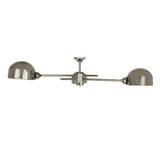 San Jose Flush Chandelier - Antique Silver