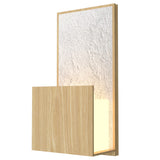 Sand Clean Wall Sconce with White Stone Accent by Accord