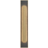 Sand Petra Linear Wall Lamp with Slate Accent by Accord