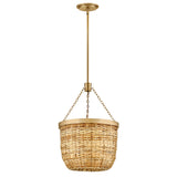 Sanibel Large Convertible Pendant - Lacquered Brass - by Hinkley