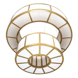Santa Fe- 2 Tier Chandelier - Bronze