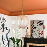 Sara Pendant By Mitzi Medium Inside View