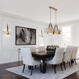 Saratoga Oval Pendant lifestyle view by Hubbardton Forge