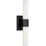 Sarco Vanity Light 18 Inch Midnight Black By Generation Lighting - Side View1