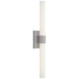 Sarco Vanity Light 30 Inch Brushed Nickel By Generation Lighting - Side View2