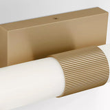 Sarco Vanity Light 30 Inch Satin Brass By Generation Lighting - Detailed View2