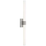 Sarco Vanity Light 36 Inch Brushed Nickel By Generation Lighting - Side View1