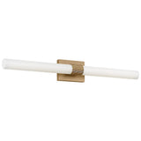 Sarco Vanity Light 36 Inch Satin Brass By Generation Lighting