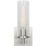 Sarita Small Wall Sconce Brushed Nickel By Visual Comfort Studio