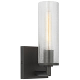 Sarita Small Wall Sconce Midnight Black By Visual Comfort Studio
