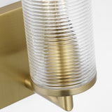 Sarita Small Wall Sconce Satin Brass By Visual Comfort Studio - Detailed View