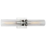 Sarita Vanity Light Chrome By Visual Comfort Studio - Side View