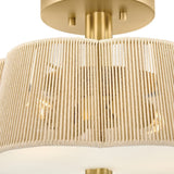 Sasha Small Semi-Flush Mount