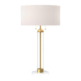 Sasha Table Lamp — Brushed Gold