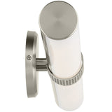 Sashi Vanity Light Large Brushed Nickel By Kichler - Side View