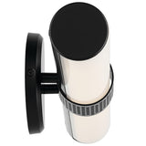 Sashi Vanity Light Medium Black By Kichler - Side View