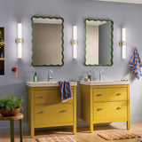 Sashi Vanity Light Medium Champagne Bronze By Kichler - Lifestyle View2