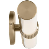 Sashi Vanity Light Medium Champagne Bronze By Kichler - Side View