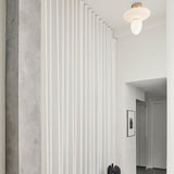 Satin Brass/Opal Rizzatto 42 Ceiling Light by Nuura