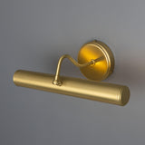 Satin Brass Belfast Picture Light by Mullan Lighting