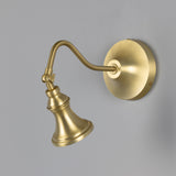 Satin Brass Kent Traditional Adjustable Spotlight by Mullan Lighting