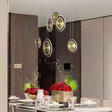 Saturn Linear Suspension By Page One 6 Light Inside View