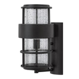 Saturn Wall Mount Lantern - Satin Black - by Hinkley