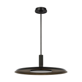 Saucer Pendant Light Large Dark Bronze Darkened Brass By Visual Comfort Modern