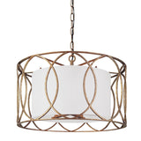 Sausalito Chandelier - Silver Gold by Troy Lighting