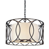 Sausalito Chandelier - Textured Iron by Troy Lighting
