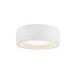 Savile Ceiling Light White Small By Kuzco With Light