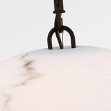 Savina Pendant Medium Aged Iron Visual Comfort Studio - Detailed View2