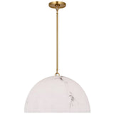 Savina Pendant Medium Burnished Brass Visual Comfort Studio