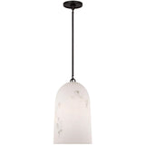 Savina Pendant Aged Iron Visual Comfort Studio
