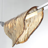 Savona Linear Chandelier Single Light Amber By Lib And Co Detailed View