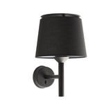 Savoy Wall Sconce Black by Faro Barcelona