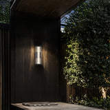 Savron LED Outdoor Wall Light Small By Eurofase Lifestyle View