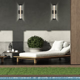 Savron LED Outdoor Wall Light Small By Eurofase Lifestyle View1