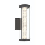Savron LED Outdoor Wall Light Small By Eurofase Side View