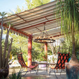 Sawyer Chandelier Large Aged Zinc By Hinkley - Lifestyle View3