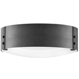 Sawyer Flush Mount Black By Hinkley