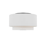 Sawyer Flush Mount By Visual Comfort Studio, Finish: Midnight Black, , | Casa Di Luce Lighting