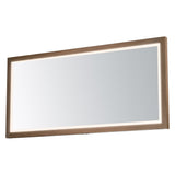 Sawyer LED Mirror by ET2 - 68 x 32 Oak