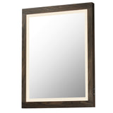 Sawyer LED Mirror Small Walnut By ET2