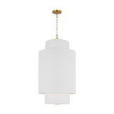 Sawyer Small Hanging Shade Burnished Brass By Visual Comfort Studio
