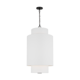 Sawyer Small Hanging Shade Midnight Black By Visual Comfort Studio