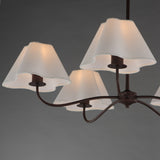 Saxon Chandelier Oil Rubbed Bronze by Maxim Lighting